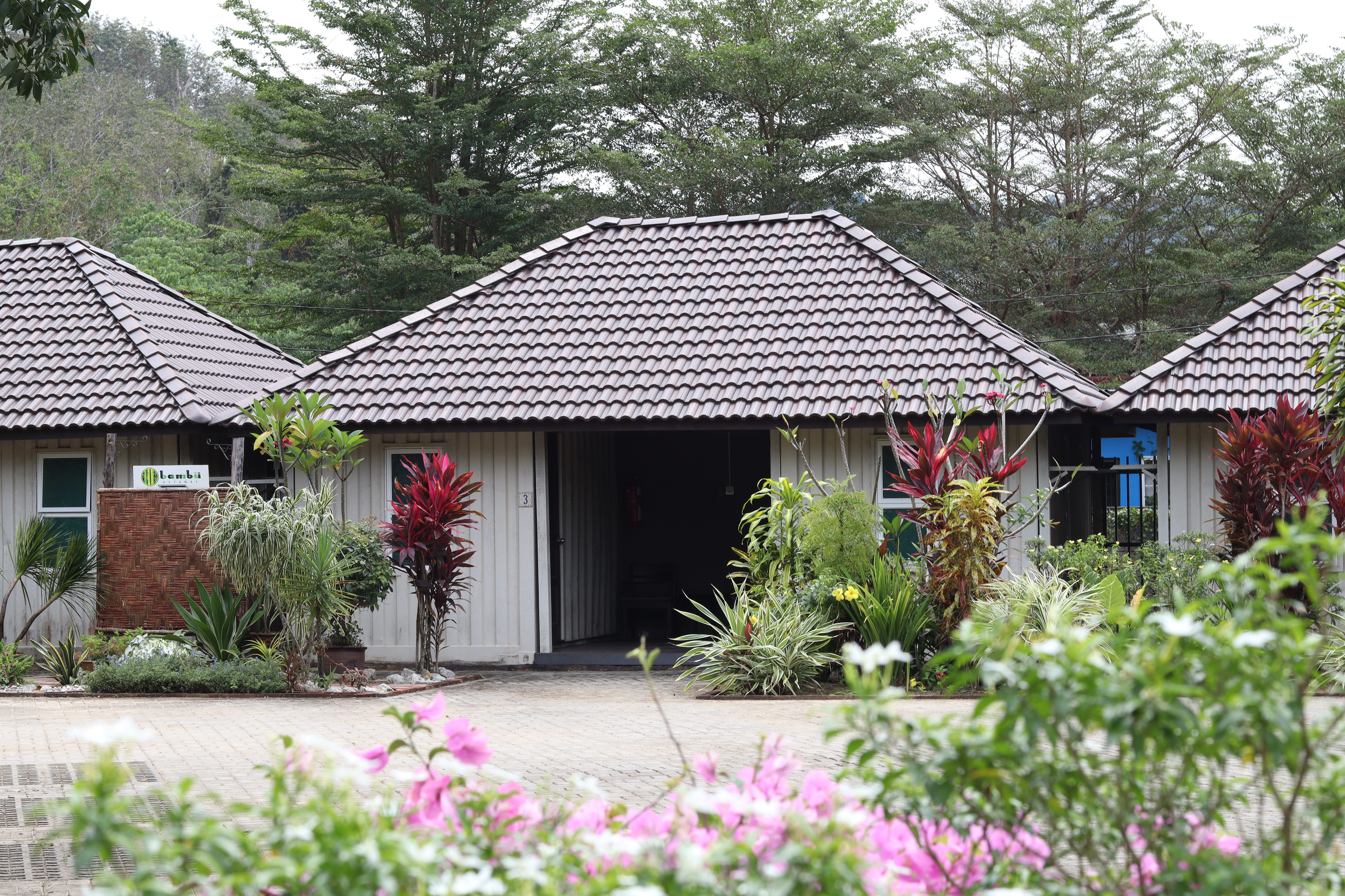 Garden Cabin exterior at Bambu