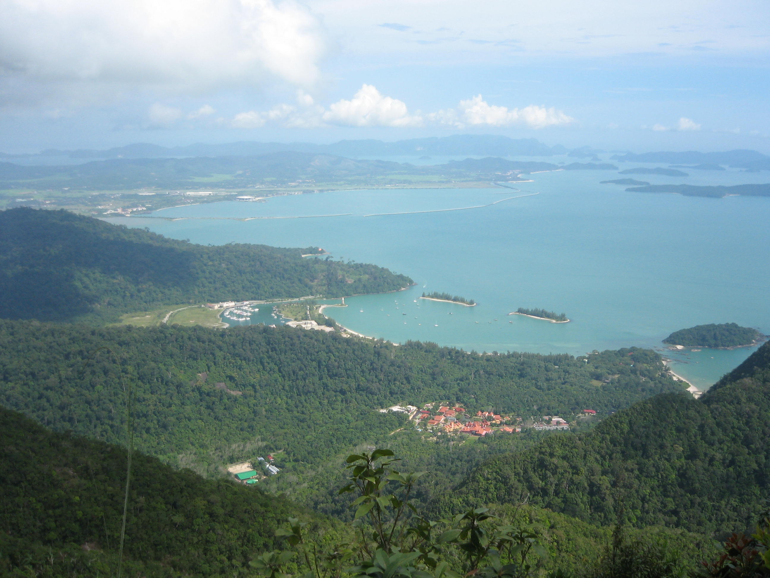 Langkawi SkyCab cable car over the forest